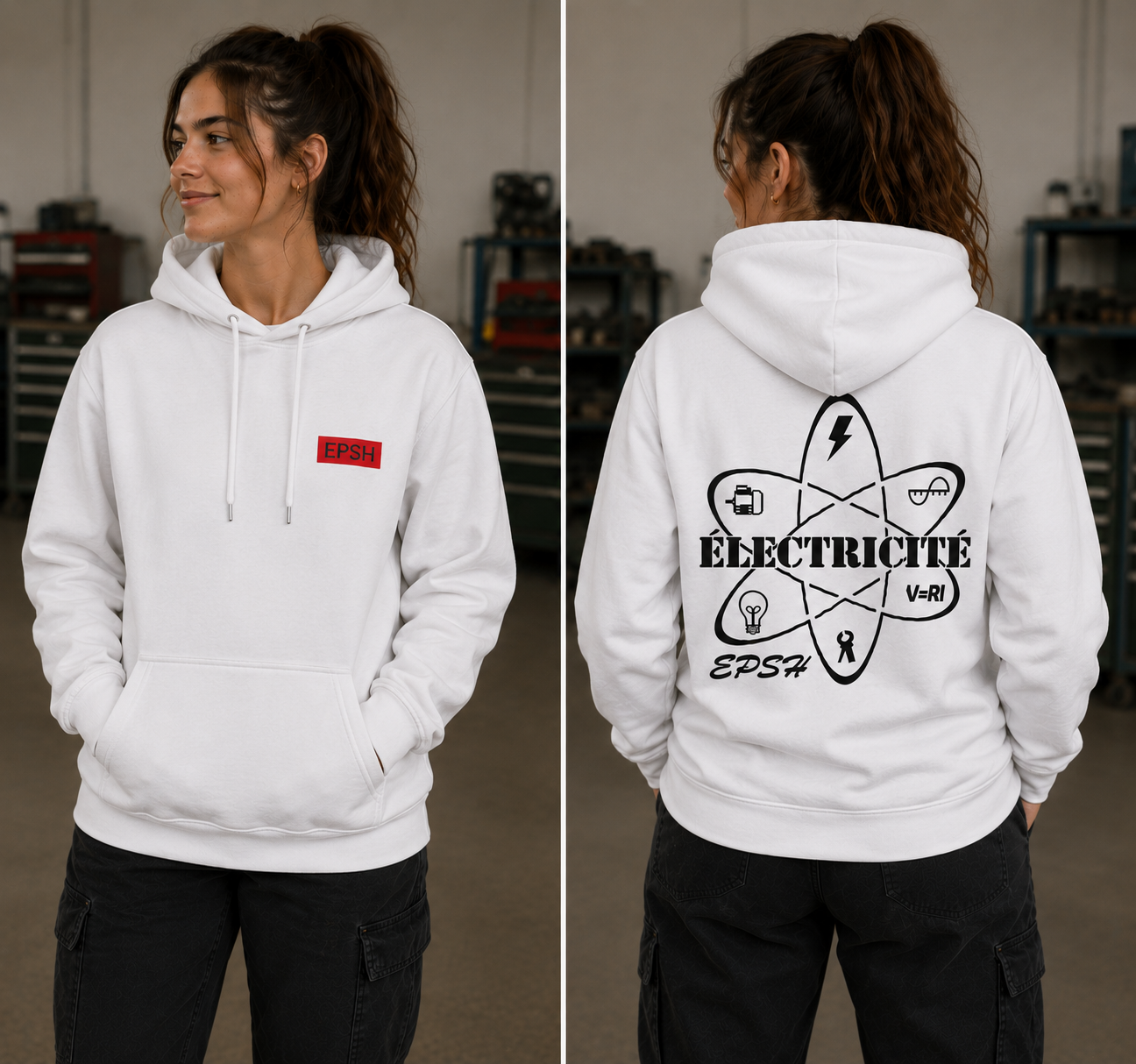 Hoodie EPSH électricité