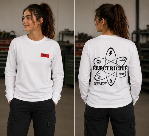 T-shirt Manches Longues EPSH électricité