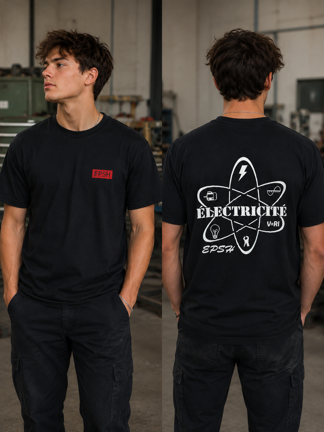 T-shirt EPSH électricité