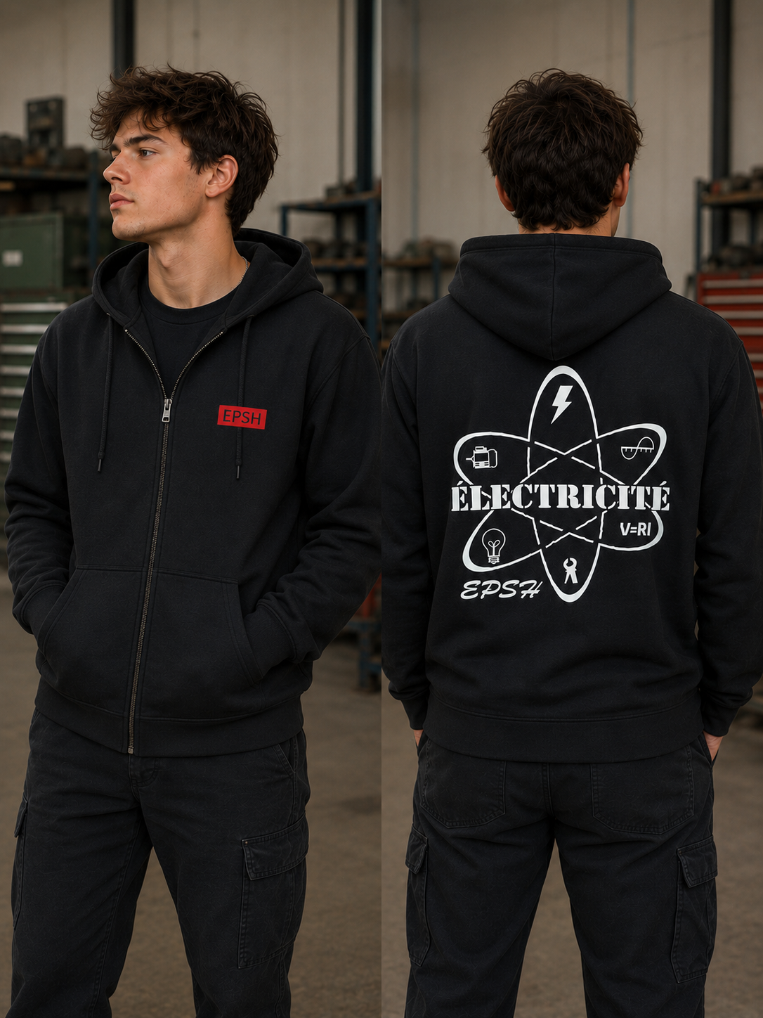 Veste EPSH électricité